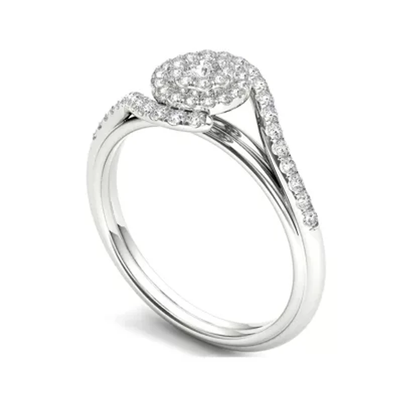 3/8 CT. T.W. Diamond 10K Gold Engagement Ring
