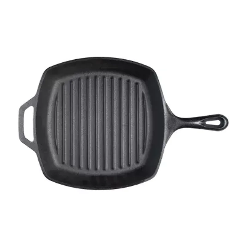 Lodge Cookware 10.5" Square Cast Iron Grill Pan