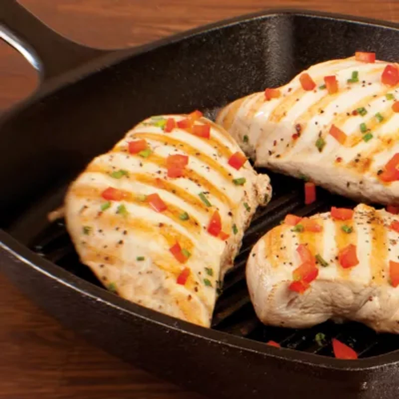 Lodge Cookware 10.5" Square Cast Iron Grill Pan