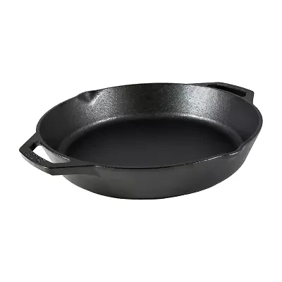 Lodge Cookware 12.5" Cast Iron Skillet Dual Handle