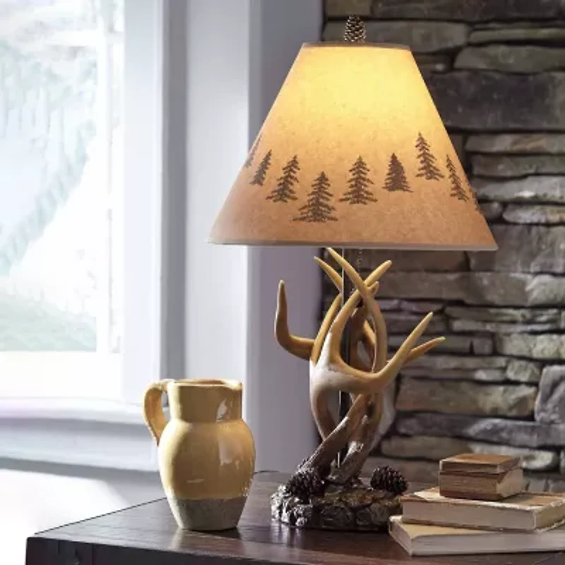 Signature Design by Ashley® Derek 2-pc. Faux Wood Table Lamp