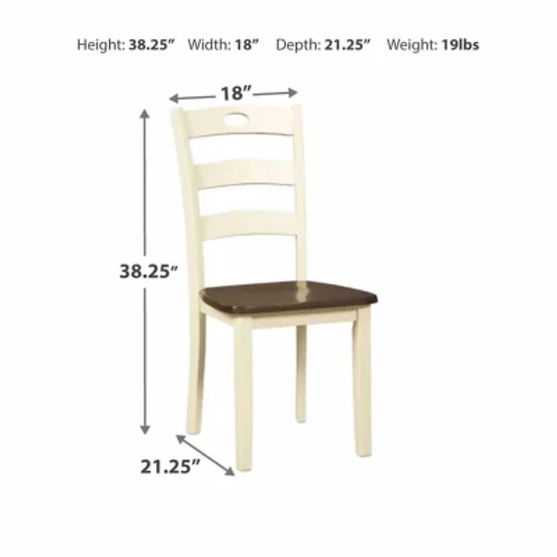 Signature Design by Ashley® Set of 2 Milford Dining Side Chairs