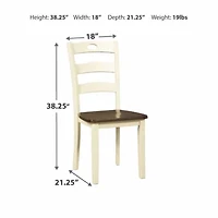 Signature Design by Ashley® Set of 2 Milford Dining Side Chairs