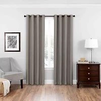 Eclipse Bryson Grommet Top Blackout Single Curtain Panel
