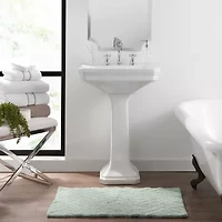 Fieldcrest Luxury Sculpted Reversible Bath Rug