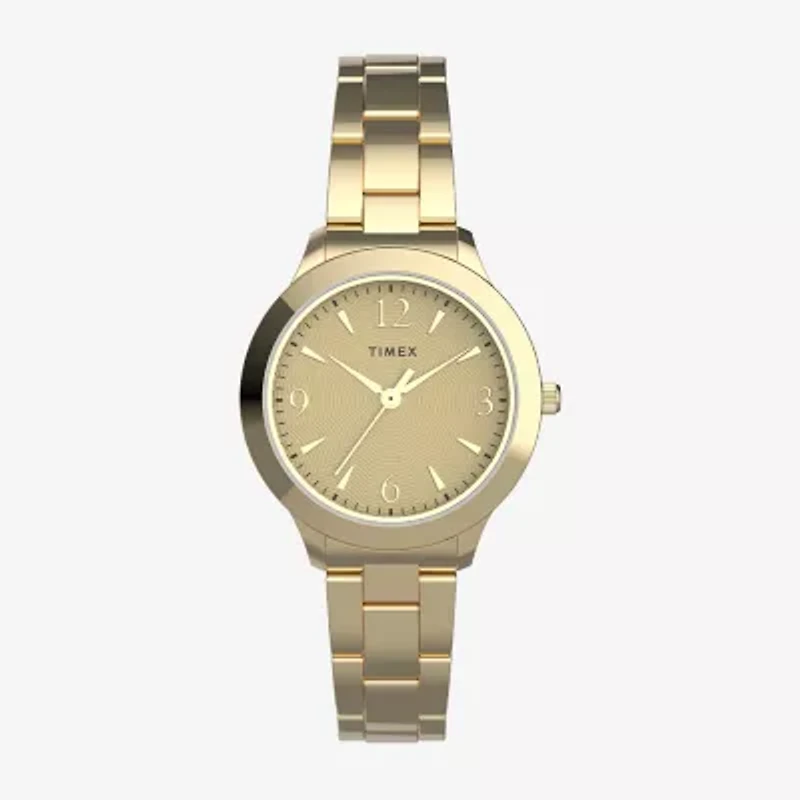 Timex Womens Gold Tone Stainless Steel Bracelet Watch Tw2v36000ji