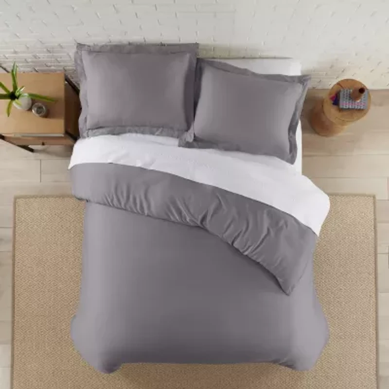 Serta Zen Rest Rayon 3-pc. Duvet Cover Set