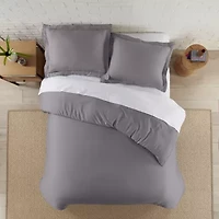 Serta Zen Rest Rayon 3-pc. Duvet Cover Set