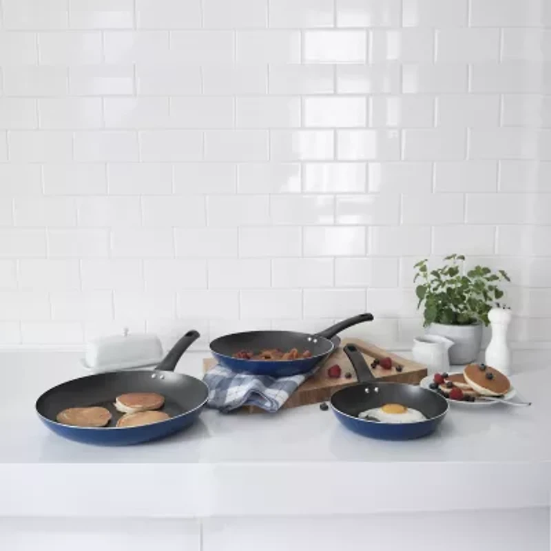 Cooks 3-pc. Aluminum Non-Stick Frying Pan