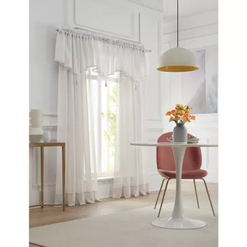 Liz Claiborne Lisette Ascot Rod Pocket Valance