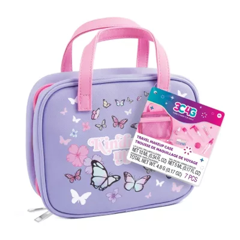 Three Cheers For Girls Butterfly Away Travel & Cosmetic Set 7-pc. Fashion Kit