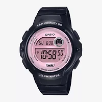 Casio Womens Digital Black Strap Watch Lws1200h-1a2v
