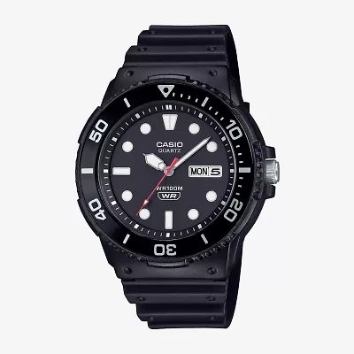 Casio Mens Digital Black Strap Watch Mrw230h-1e1v