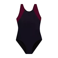 Dolfin Womens Easy-on + Easy-off Panel One Piece Swimsuit