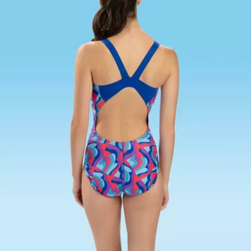 Dolfin Womens Easy-on + Easy-off One Piece Swimsuit