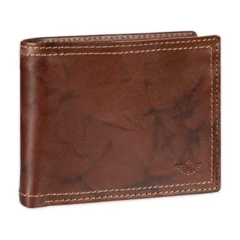 Dockers Rfid X-Cap Bifold Mens Personalized Wallet