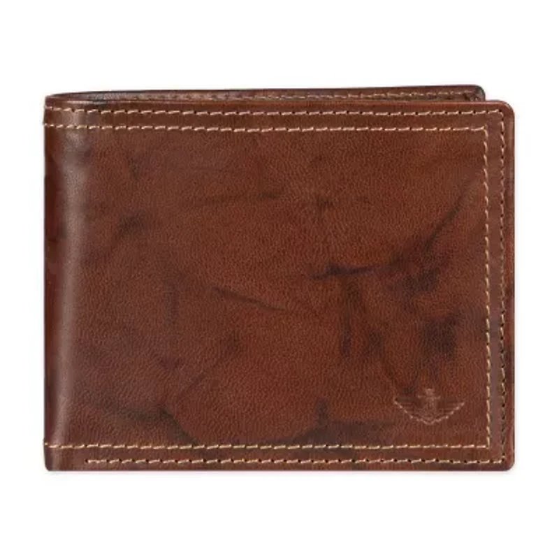 Dockers Rfid X-Cap Bifold Mens Personalized Wallet