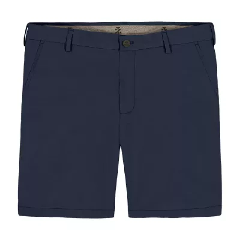 IZOD Traveler Mens 9 1/2" Big and Tall Stretch Fabric Chino Short