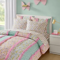 INK+IVY Kids Molly Floral Complete Bedding Set with Sheets