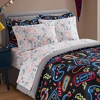INK+IVY Kids Level Up Complete Bedding Set with Sheets