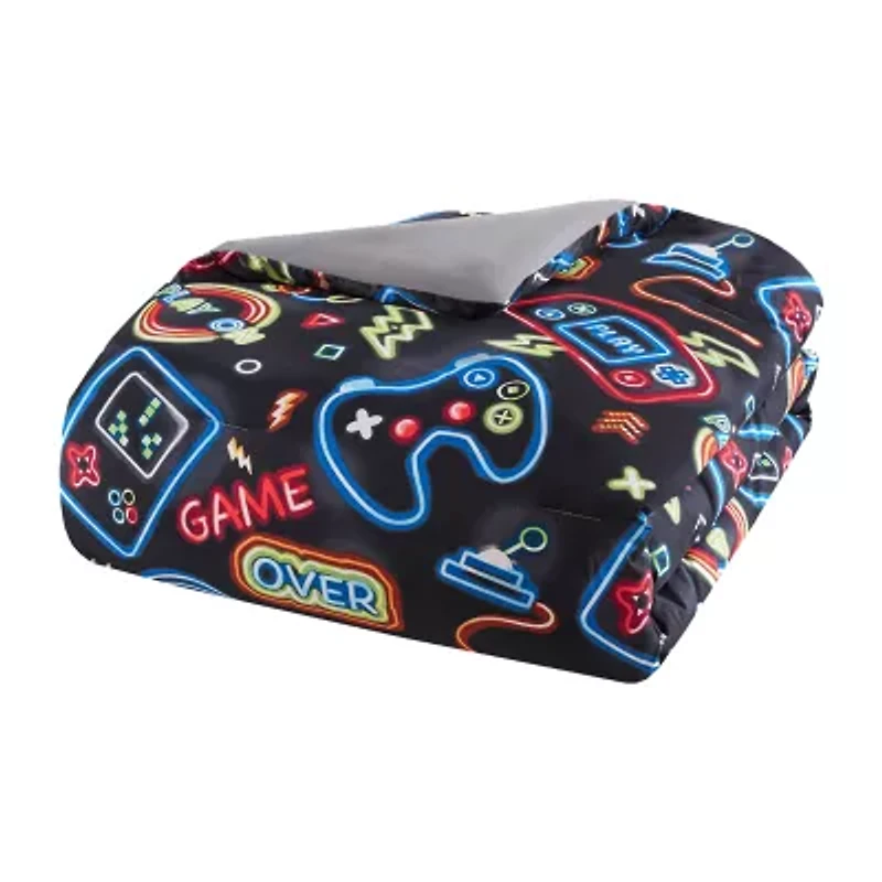 INK+IVY Kids Level Up Complete Bedding Set with Sheets