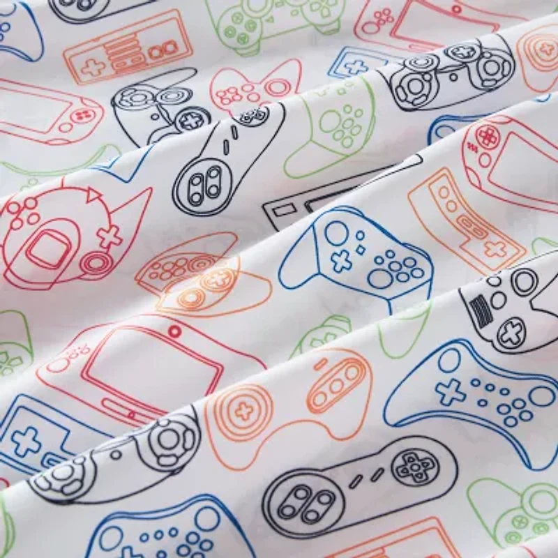 INK+IVY Kids Level Up Complete Bedding Set with Sheets
