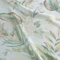 Liz Claiborne Lisette Printed Grommet Top Sheer Single Curtain Panel
