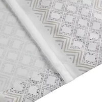 INK+IVY Cora Rod Pocket Back Tab Light-Filtering Set of 2 Curtain Panel