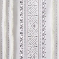 Madison Park Naomi Rod Pocket Back Tab Light-Filtering Single Curtain Panel
