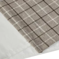 Madison Park Salford Rod Pocket Back Tab Light-Filtering Single Curtain Panel
