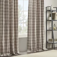 Madison Park Salford Rod Pocket Back Tab Light-Filtering Single Curtain Panel