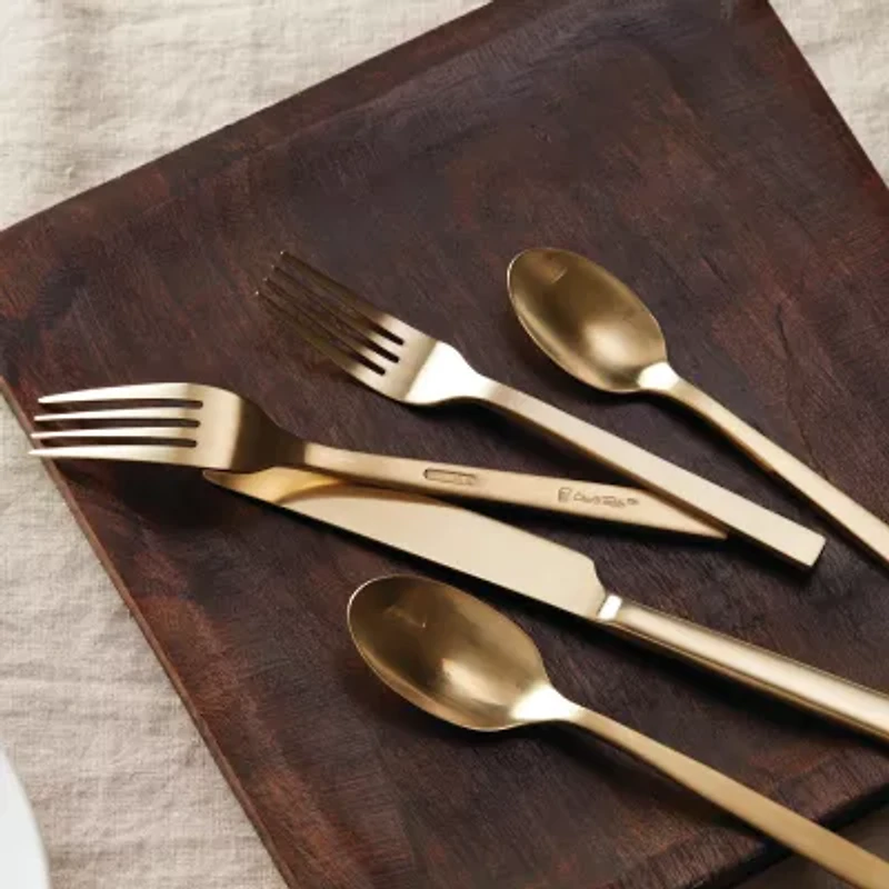 Oneida Chefs Table Champagne 20-pc. Flatware Set