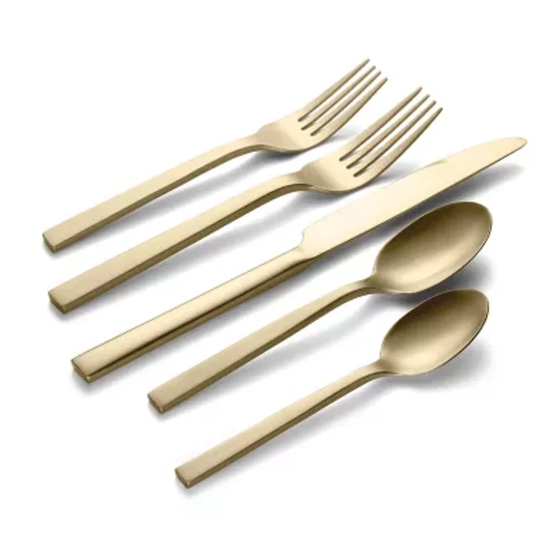 Oneida Chefs Table Champagne 20-pc. Flatware Set