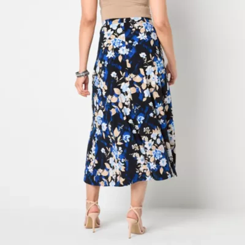 Black Label by Evan-Picone Womens Maxi Skirt