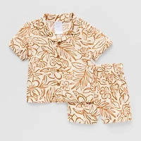 Okie Dokie Baby Boys 2-pc. Short Set