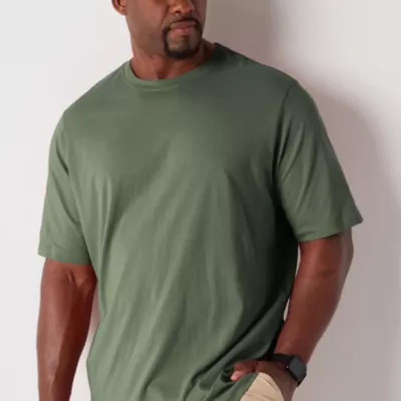 Xersion Xtreme Mens Crew Neck Short Sleeve Active Big and Tall T-Shirt
