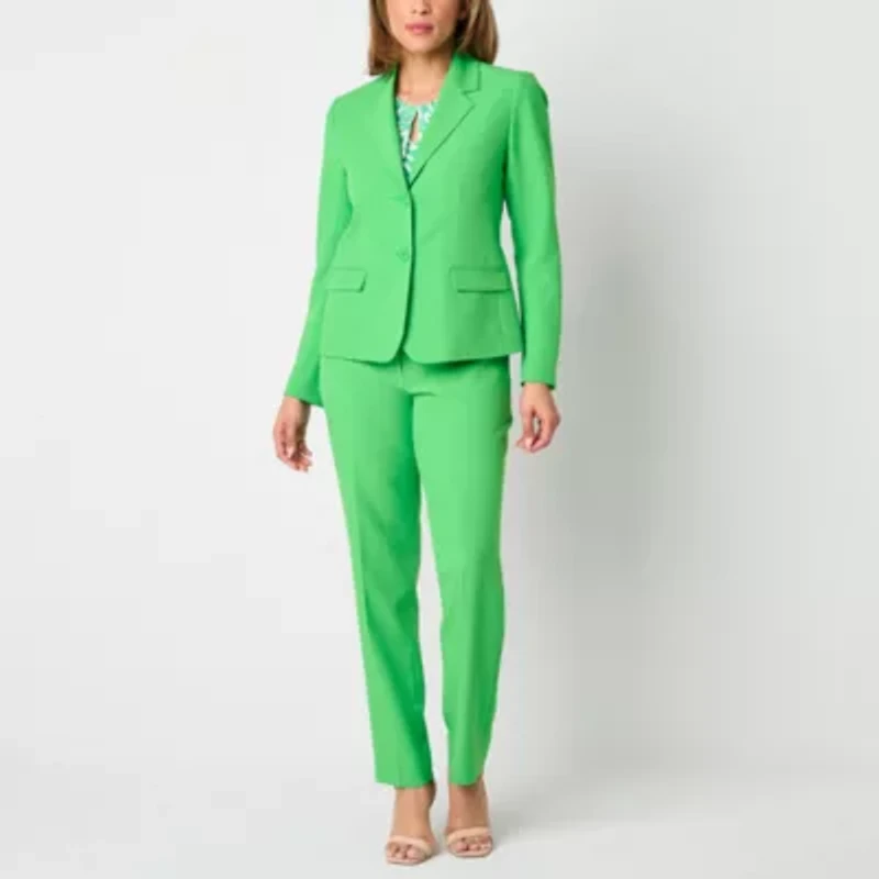 Black Label by Evan-Picone Womens Classic Fit Straight Suit Pant