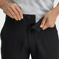 Haggar The Active Series Everyday Ultra Mens Comfort Waistband Slim Fit Flat Front Pant