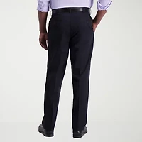 Haggar Iron Free Premium Khaki Mens Classic Fit Flat Front Pant