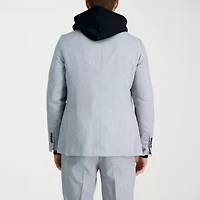 Haggar Smart Wash With Repreve Mens Stretch Fabric Slim Fit Suit Jacket
