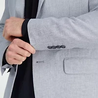 Haggar Smart Wash With Repreve Mens Stretch Fabric Slim Fit Suit Jacket