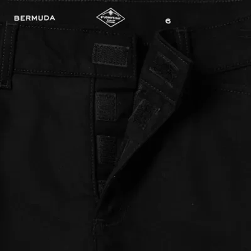 St. John's Bay Womens 11" Mid Rise Adaptive Easy-on + Easy-off Bermuda Short