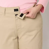 St. John's Bay Womens 11" Mid Rise Adaptive Easy-on + Easy-off Bermuda Short