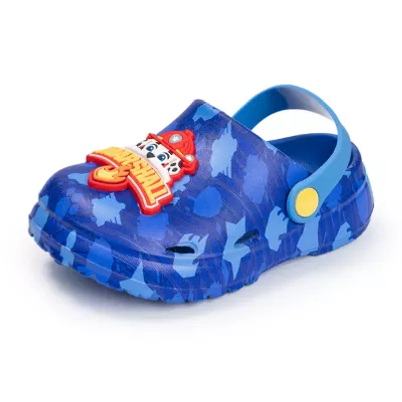 Toddler Boys Paw Patrol Round Closed Toe Clogs