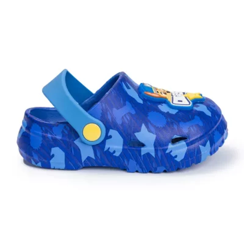 Toddler Boys Paw Patrol Round Closed Toe Clogs
