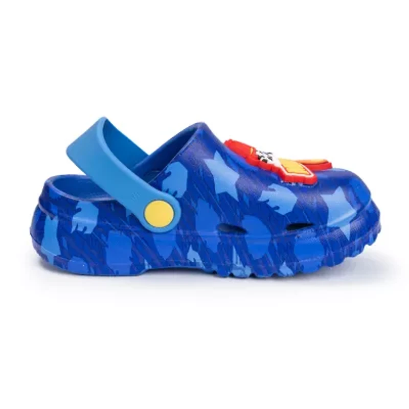 Toddler Boys Paw Patrol Round Closed Toe Clogs