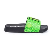 Little & Big Kid Boys Minecraft Slide Sandals