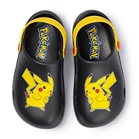 Pokemon Little & Big Kid Boys Round Closed Toe Clogs