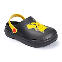 Pokemon Little & Big Kid Boys Round Closed Toe Clogs