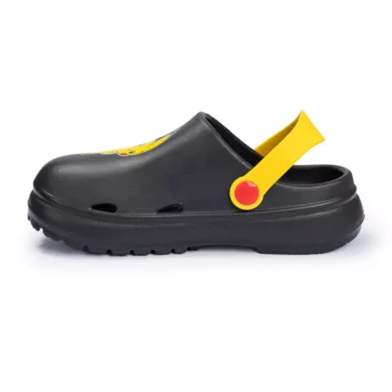 Pokemon Little & Big Kid Boys Round Closed Toe Clogs